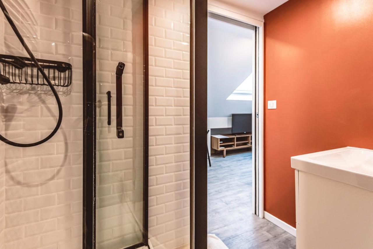 Le Coquet Logement Climatise Face A La Cathedrale - 3G 兰斯 外观 照片